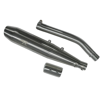 Stainless steel performance exhaust for Royal Enfield Bear 650