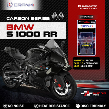CRANK1 Brake Pads for BMW S 1000 RR — Sintered, Front & Rear