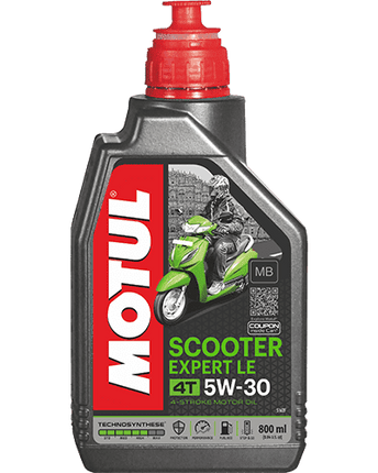 Motul Scooter Expert LE 5W-30 Technosynthese Scooter Engine Oil 800ml