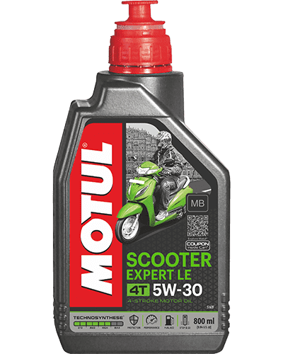 Motul Scooter Expert LE 5W-30 Technosynthese Scooter Engine Oil 800ml