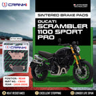 Sintered Brake Pads For Ducati Scrambler 1100 Sport Pro (2020-2024) - Rear - CB312 - 1 Set - CRANK1