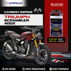 CRANK1 Carbon Brake Pads for Triumph Scrambler 400X