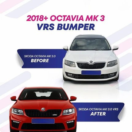 Skoda Octavia vRS Front Bumper Kit detail