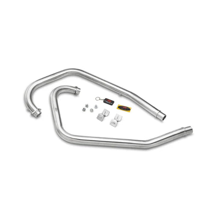 Red Rooster Stellar header pipe for Royal Enfield 650 twins-matte