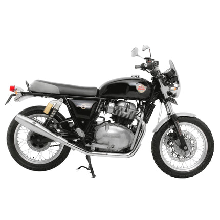 Red Rooster Stellar Exhaust Matte for Interceptor 650 – brushed stainless set