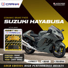 Ceramic Brake Pads For Suzuki Hayabusa (2013-2020) - Front - CRM1309 - 2 Sets - CRANK1