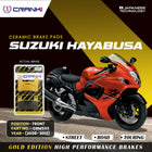 Ceramic Brake Pads For Suzuki Hayabusa (2008-2012) - Front - CRM553 - 2 Sets - CRANK1