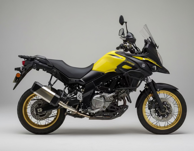 Barrel Storm Exhaust for Suzuki V-Strom 650 with Mid Pipe - image 2