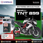 Sintered Brake Pads For Benelli TNT 899 (2017-2019) - Rear - CB662 - 1 Set - CRANK1