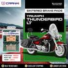 Sintered Brake Pads For Triumph Thunderbird LT (2017) - Front - CB083 - 2 Sets - CRANK1