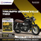 Ceramic Brake Pads For Triumph Bonneville T120 - Rear - CRM043/2 - 1 Set - CRANK1