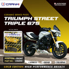 Ceramic Brake Pads For Triumph Street Triple 675 - Front - CRM651 - 2 Sets - CRANK1