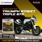 Ceramic Brake Pads For Triumph Street Triple 675 - Rear - CRM359 - 1 Set - CRANK1