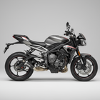 Barrel Outlaw 2.0 Exhaust for Triumph Street Triple 765 (2014-2022) with Link Pipe - image 1