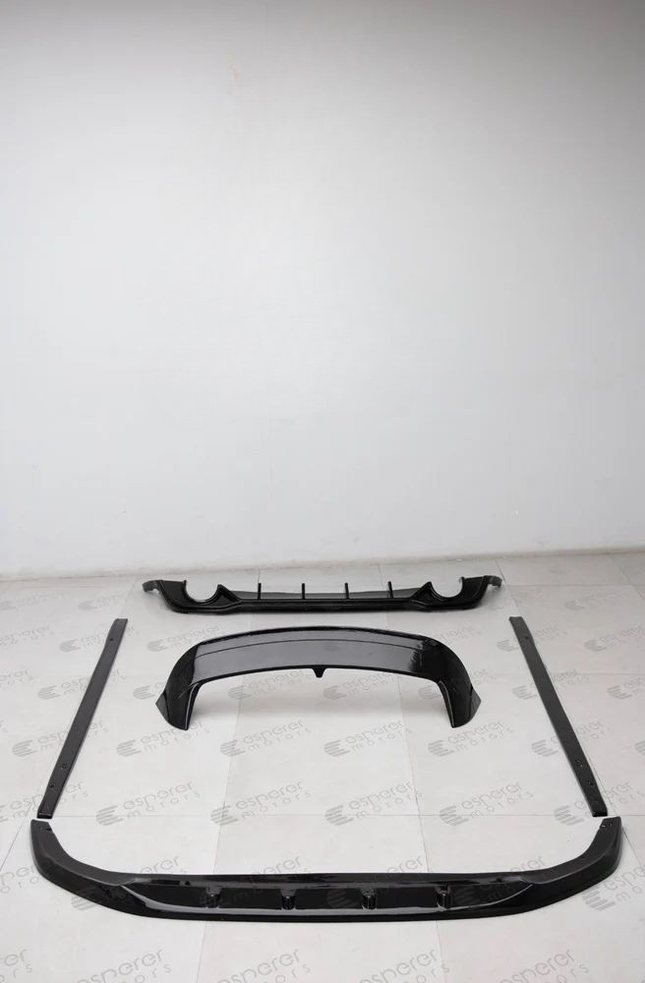 VW Golf MK8 Side Skirts (ABS)