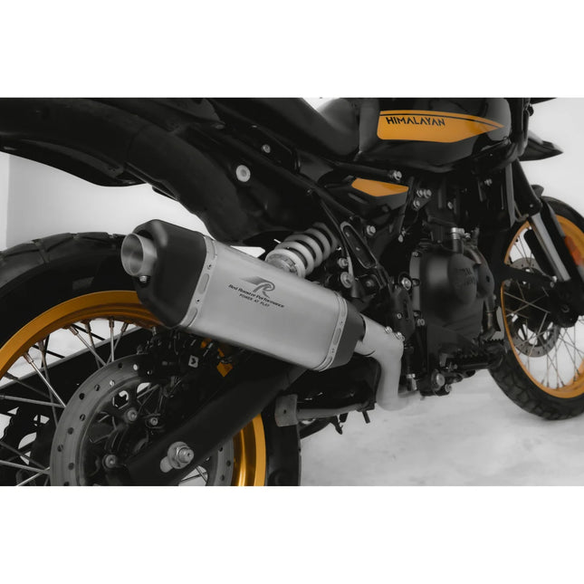 Red Rooster Performance Vertex Pro Exhaust for Royal Enfield Himalayan 450 – Matte Finish