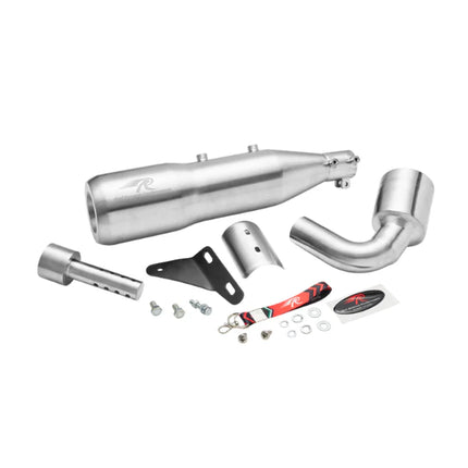 Red Rooster Altair Exhaust - Bajaj Dominar 250 & 400 (Polish / Matte / Black)