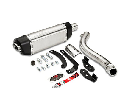 Red Rooster Performance Vertex Pro Exhaust for Royal Enfield Himalayan 450 – Matte Finish