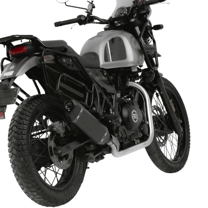 Red Rooster Vertex Exhaust – Black for Royal Enfield Himalayan / Scram 411