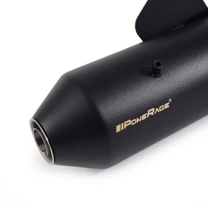 Powerage Slip-On Exhaust for Royal Enfield Hunter 350 – Black Finish