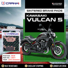 Sintered Brake Pads For Kawasaki Vulcan S (2015 Onwards) - Rear - CB471 - 1 Set - CRANK1
