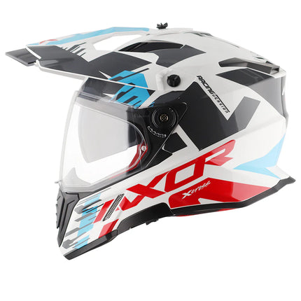 Axor X-Cross X1 Dual Visor Helmet (ECE/DOT/ISI)