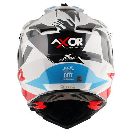 Axor X-Cross X1 Dual Visor Helmet (ECE/DOT/ISI)