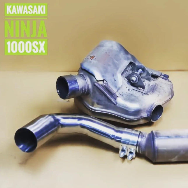 Barrel Decat Pipe for Kawasaki Ninja 1000SX - image 2