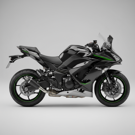 Barrel Outlaw V2 Exhaust for Kawasaki Ninja 1000SX with Link Pipe - image 7