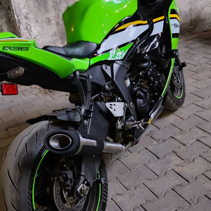 Barrel Outlaw 2.0 Exhaust for Kawasaki Ninja ZX-6R (2025) with Mid Pipe - image 3