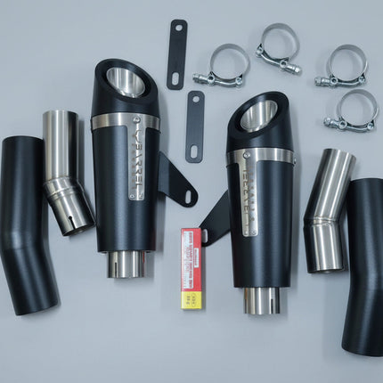 Barrel Outlaw 2.0 Exhaust for Suzuki Hayabusa (Gen 3) with Link Pipe - image 3