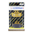 CRANK1 Brake Pads for Yamaha FZS-Fi, Ceramic, Rear, in retail packaging
