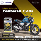 Ceramic Brake Pads For Yamaha FZ16 - Rear - CRM234 - 1 Set - CRANK1