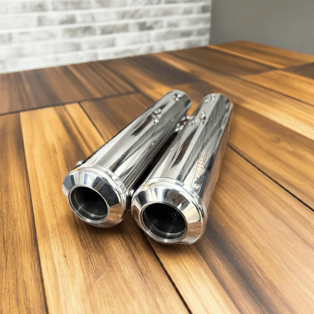 Stainless steel slip-on exhaust Classic 650