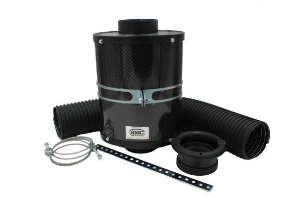 BMC Oval Trumpet Airbox (ACOTA70/85L230-B-WP) – Extended Cold Air Intake for Engines Above 1600cc