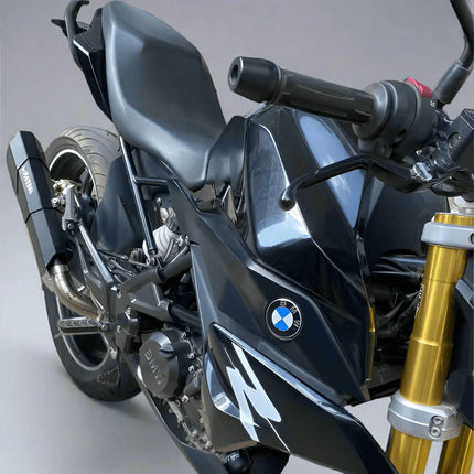 Barrel Rogue Exhaust for BMW G 310 R / G 310 GS with Subheader Pipe (V2)
