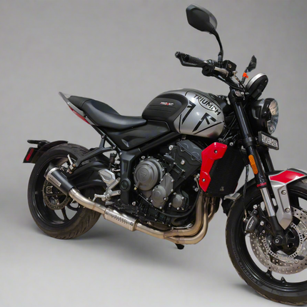 Barrel Outlaw 2.0 Full System Exhaust for Triumph Trident 660, Tiger Sport 660 and Daytona 660 - image 1
