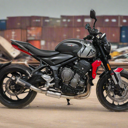 Barrel Outlaw 2.0 Full System Exhaust for Triumph Trident 660, Tiger Sport 660 and Daytona 660 - image 2