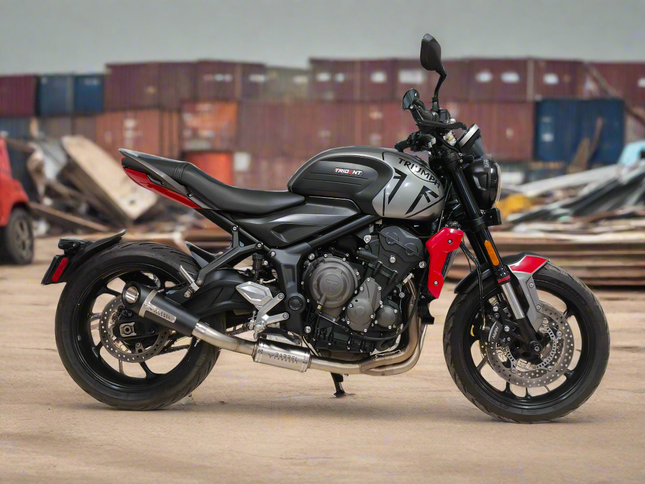 Barrel Outlaw 2.0 Full System Exhaust for Triumph Trident 660, Tiger Sport 660 and Daytona 660 - image 2