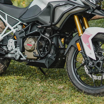 Legundary TVS Apache RTX 300 Vambrace Bashplate Black – Aluminium.