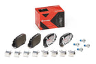 Brembo P23177X Rear Brake Pad Set - official Brembo product image