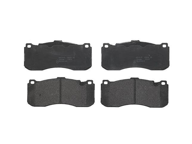 Brembo P06041 brake pads, top view