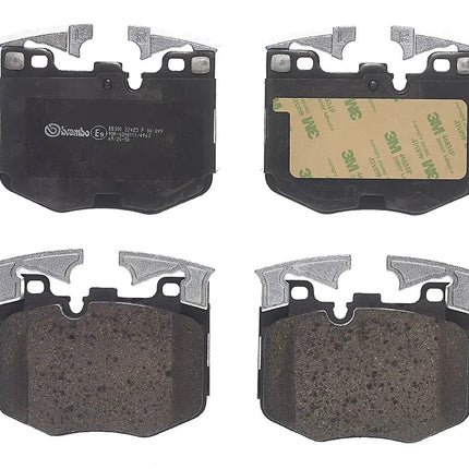 Brembo P06099 brake pads, top view