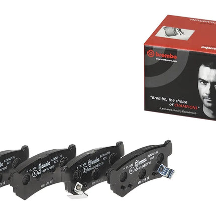 Brembo P15010 rear brake pads with box