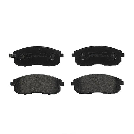 Brembo P23126 brake pads, top view