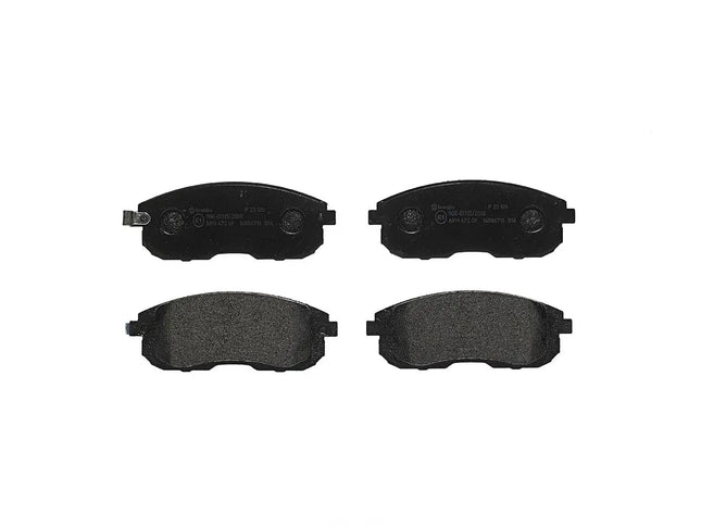 Brembo P23126 brake pads, top view
