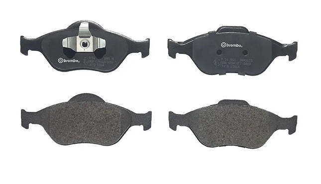 Brembo P24055 brake pads, top view