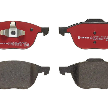Brembo P24061X brake pads, top view