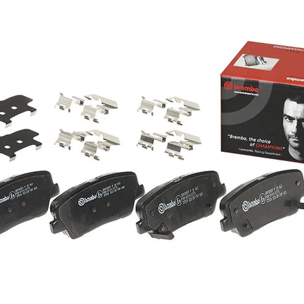 Brembo P30063 rear brake pads with box