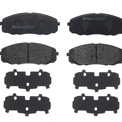 Brembo P30095 brake pads, top view